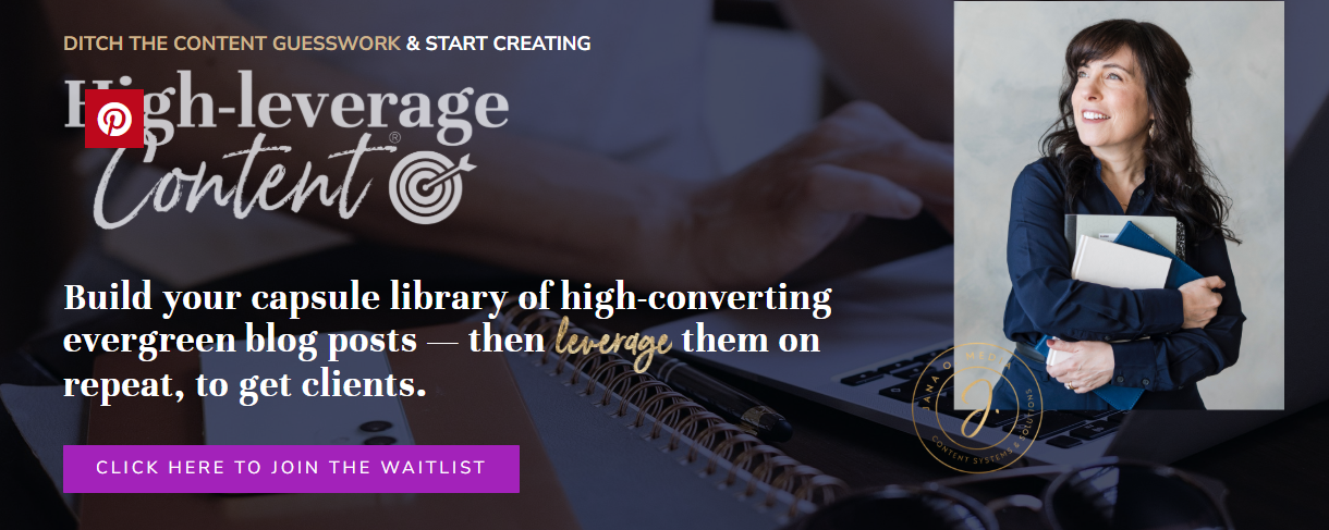 Jana Osofsky – High-Leverage Content
